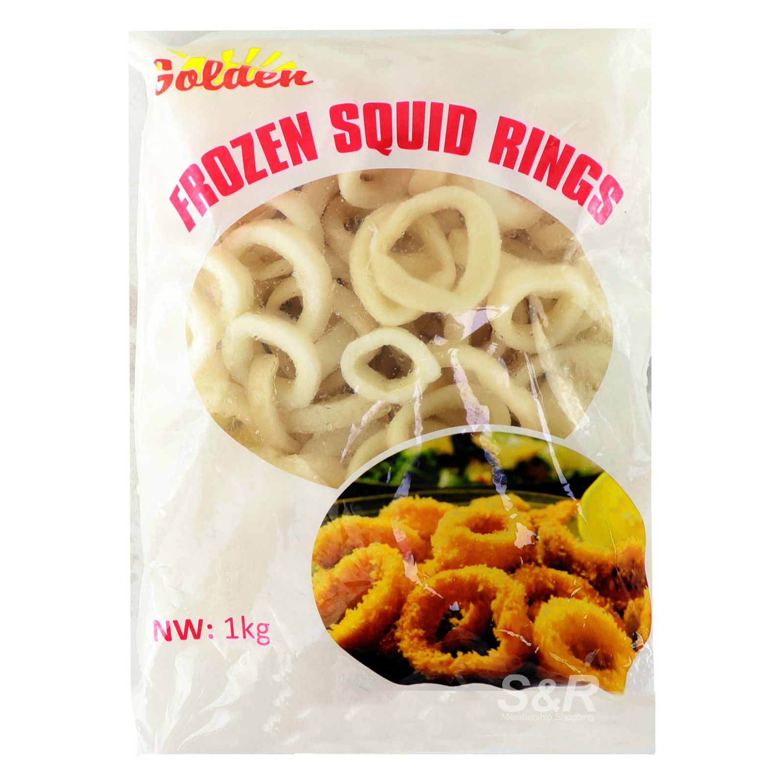 Golden Frozen Squid Rings 1kg Golden Frozen Squid Rings 1kg